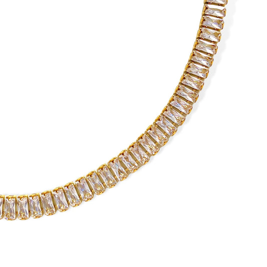 Amara Choker Halskette aus Edelstahl